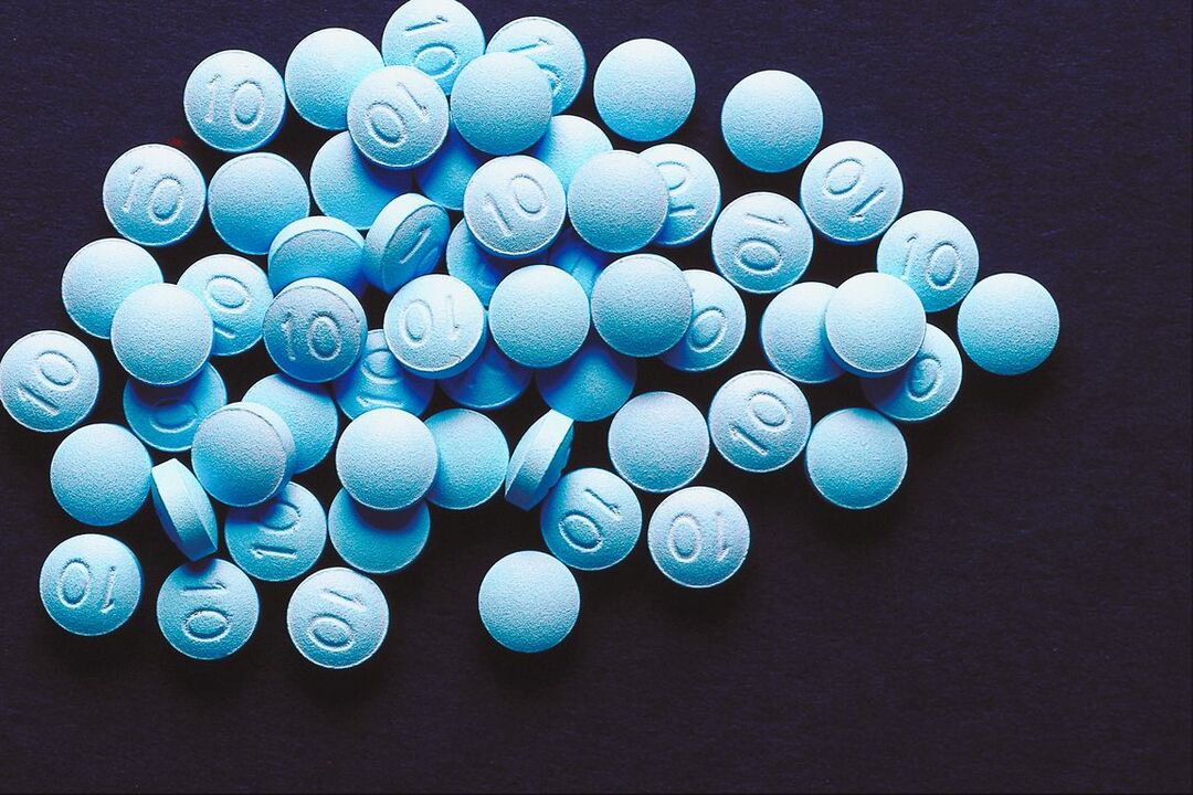 Os comprimidos são um medicamento comum usado para tratar a disfunção erétil. 