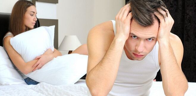 Homem e mulher na cama